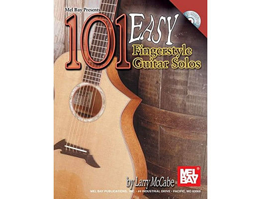 101 Easy Fingerstyle Guitar Solos GTAB CD