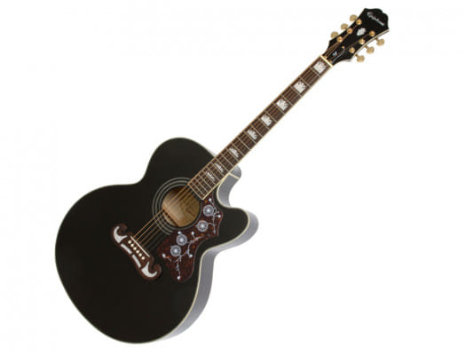 Epiphone, Acoustic Electric Guitar, EJ-200CE -Black EEJ2BKGH1