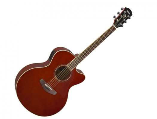 Yamaha, Acoustic Electric Guitar, CPX-600 -Root Beer
