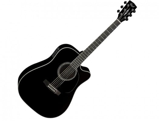 Cort acoustic guitar black outlet
