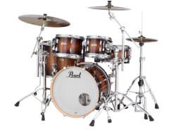 Pearl, Drum Set, 4 Pcs, Session Studio Select, Shell Pack -Gloss Barnwood Brown STS924XSP/C (314)