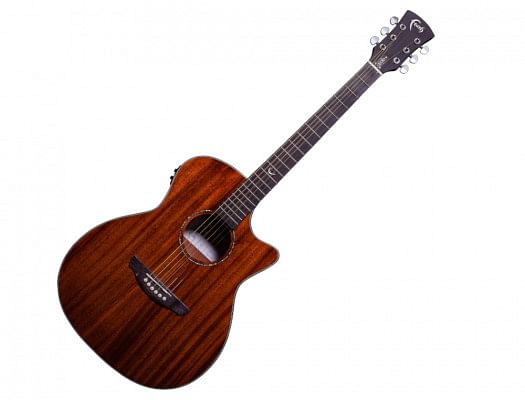 Faith Acoustic Electric Guitar Libra Concert Cutaway Apollo Series Mahogany FA40LCE