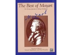 Mozart W A, The Best of, String Quartet /Score