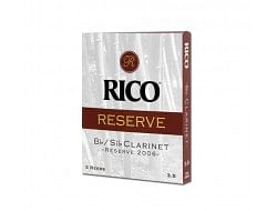 Rico, Reserve, Bb Clarinet Reeds #2.5 -Pack of 5 RCR0525