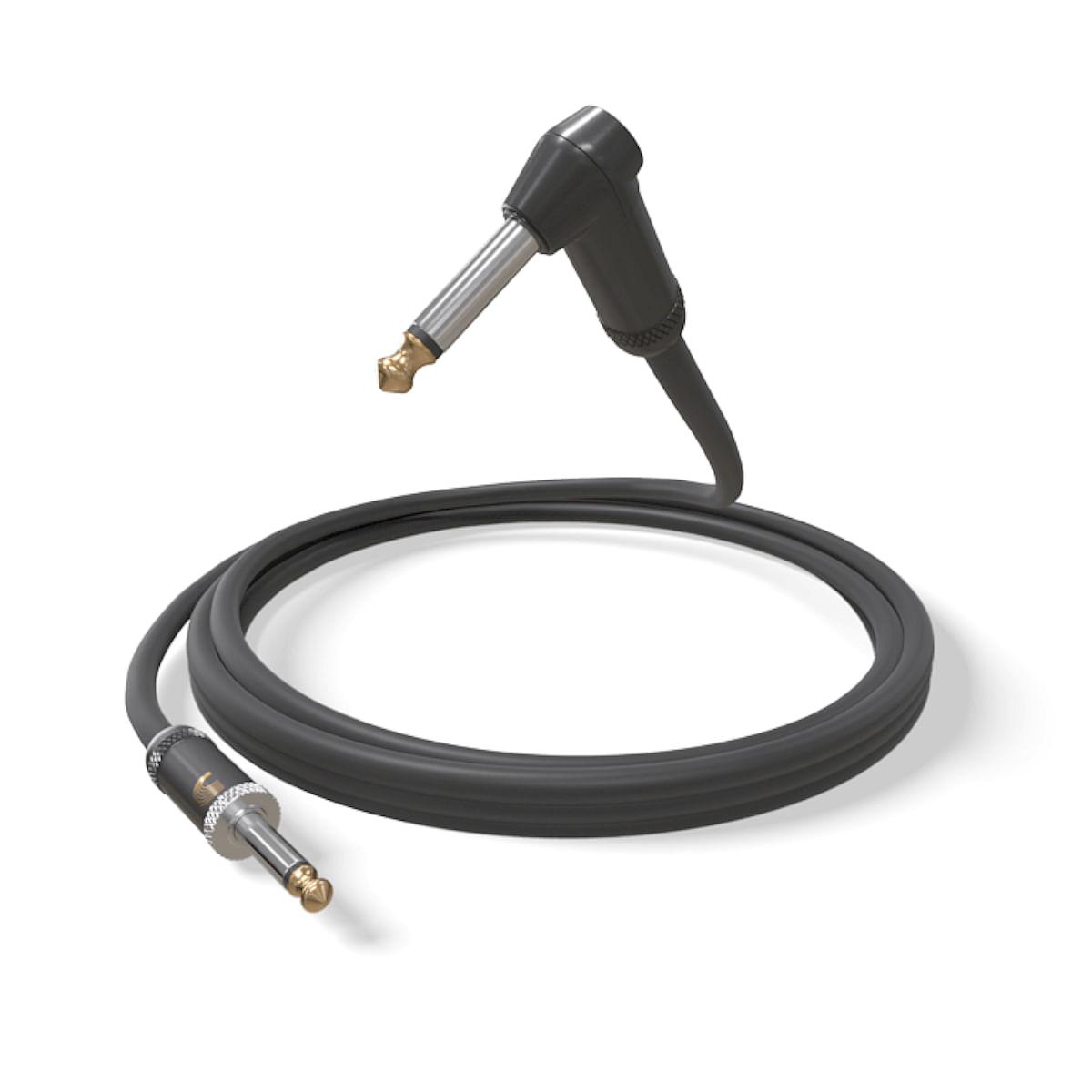 Planet Waves, Instrument Cable, American Stage, 10 Feet (304.8 cm) Right Angle PW-AMSGRA-10
