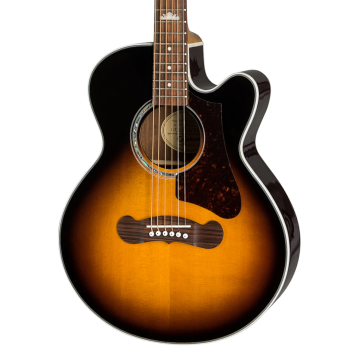 Epiphone, Acoustic Electric Guitar, J-200EC Studio Parlor -Vintage 