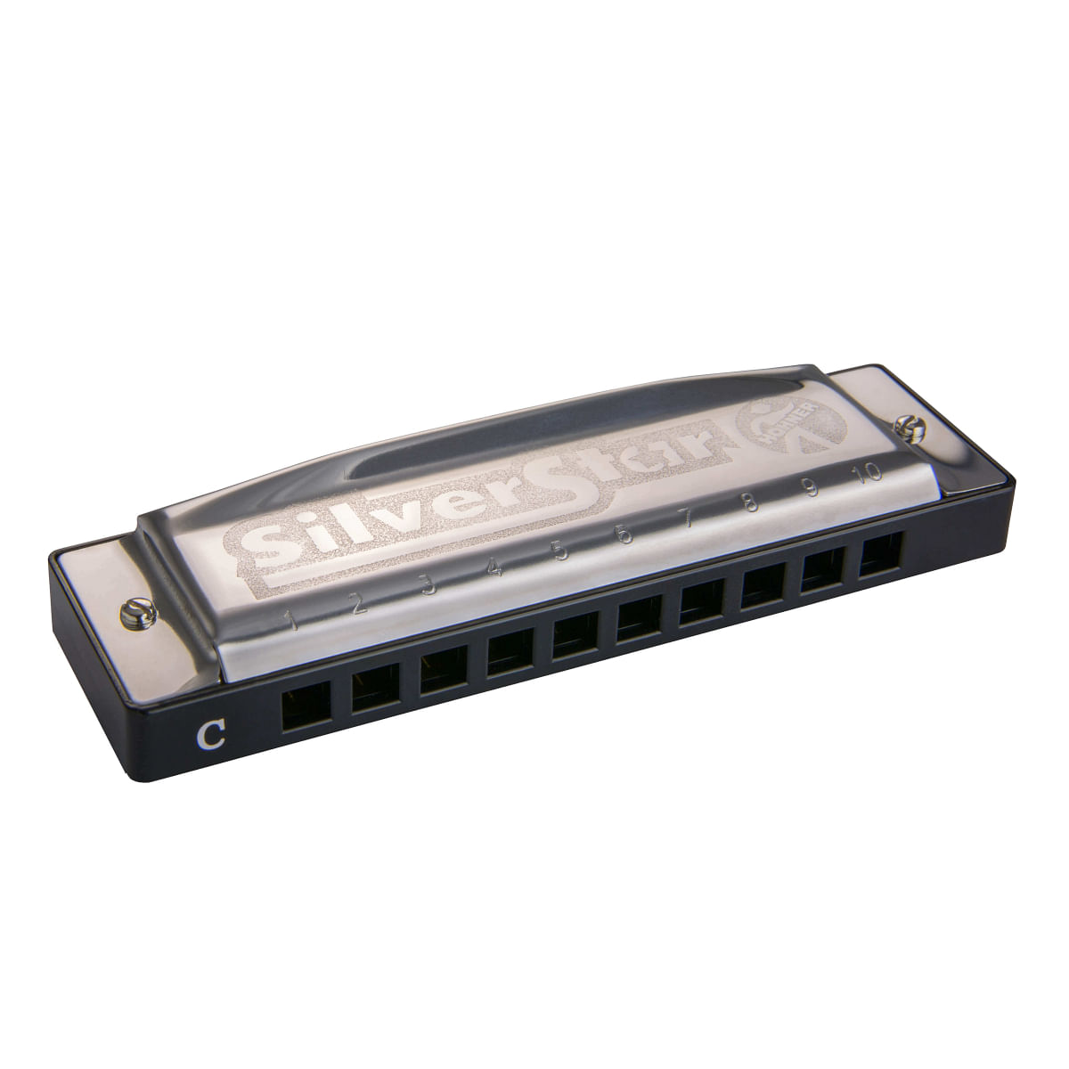 Hohner, Harmonica, Silver Star /Key F M50406S