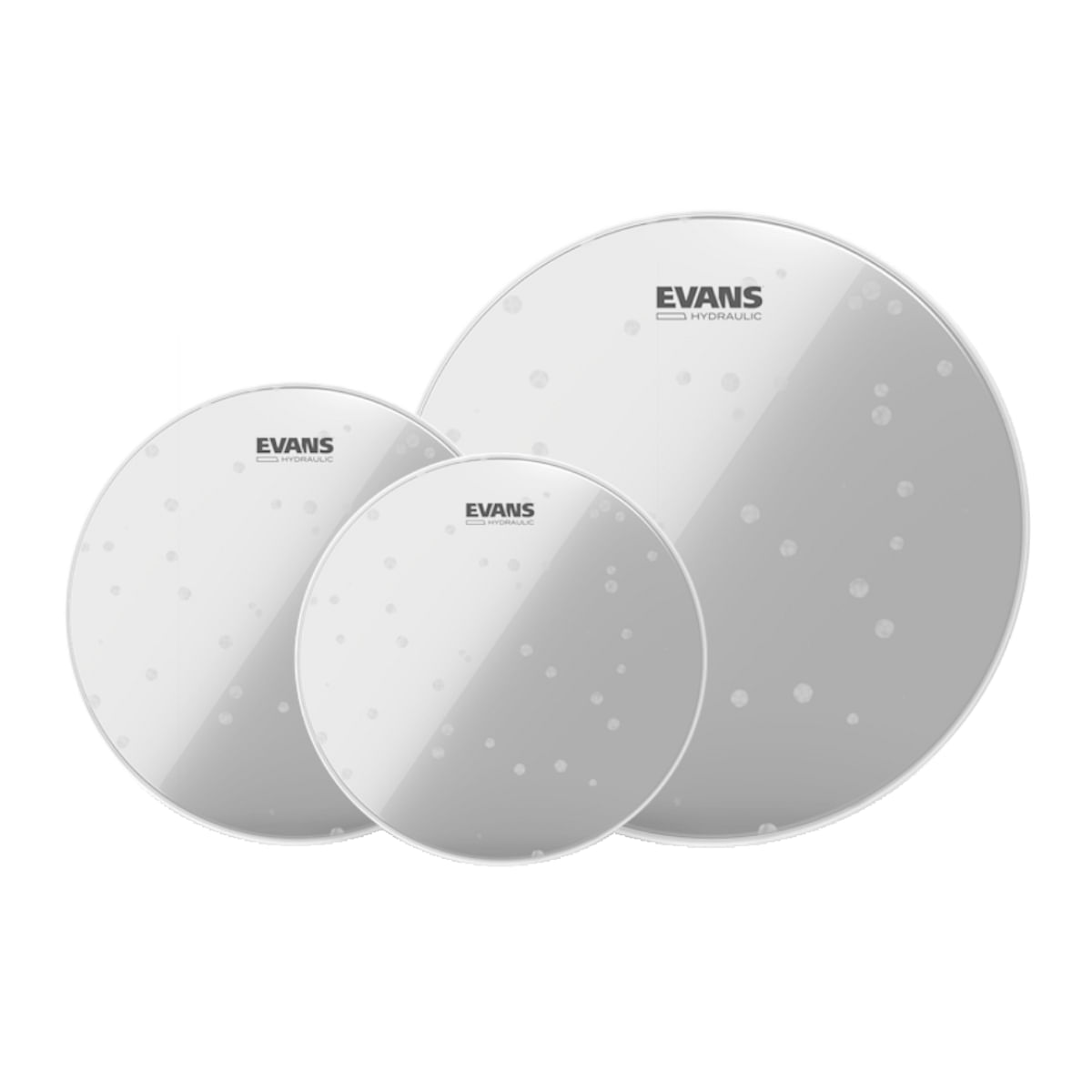 Evans, Drumhead Tom Pack, Hydraulic Clear - Batter, Standard, ETP-HYDGL-S