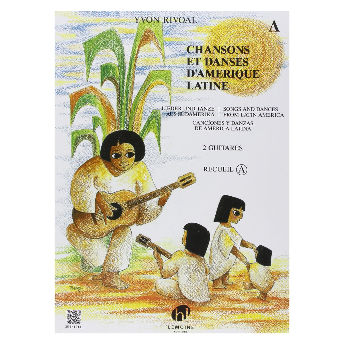 Songs and Dances From Latin America for 2 Guitars -Volume A