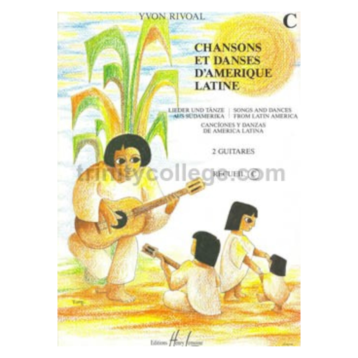 Songs and Dances From Latin America for 2 Guitars -Volume C