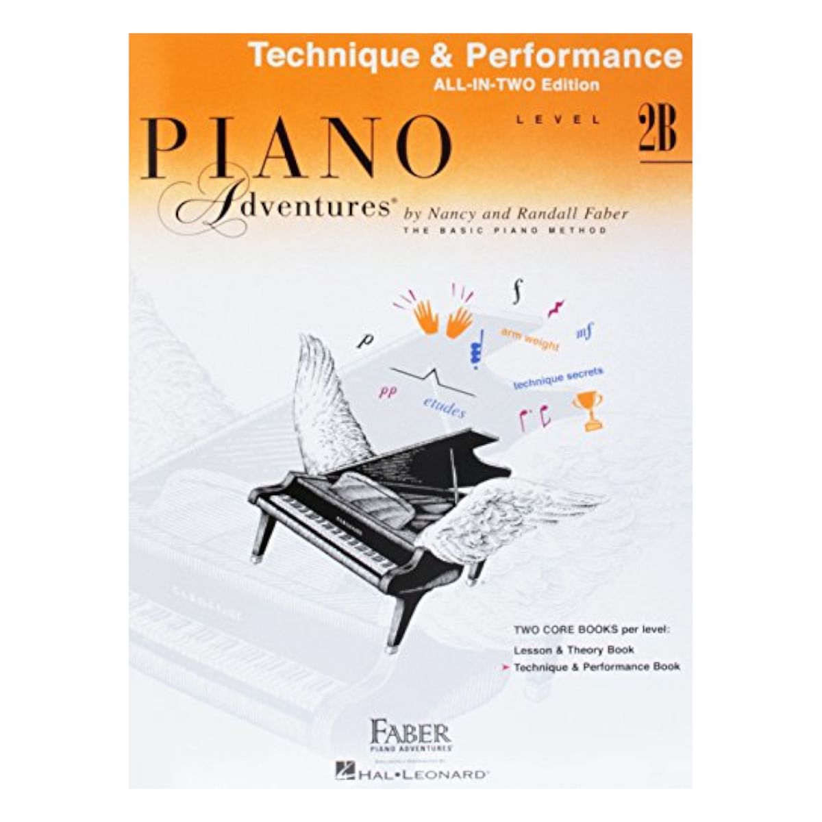 Piano Adventures, Technique & Performance, All-In-Two Edition -2B