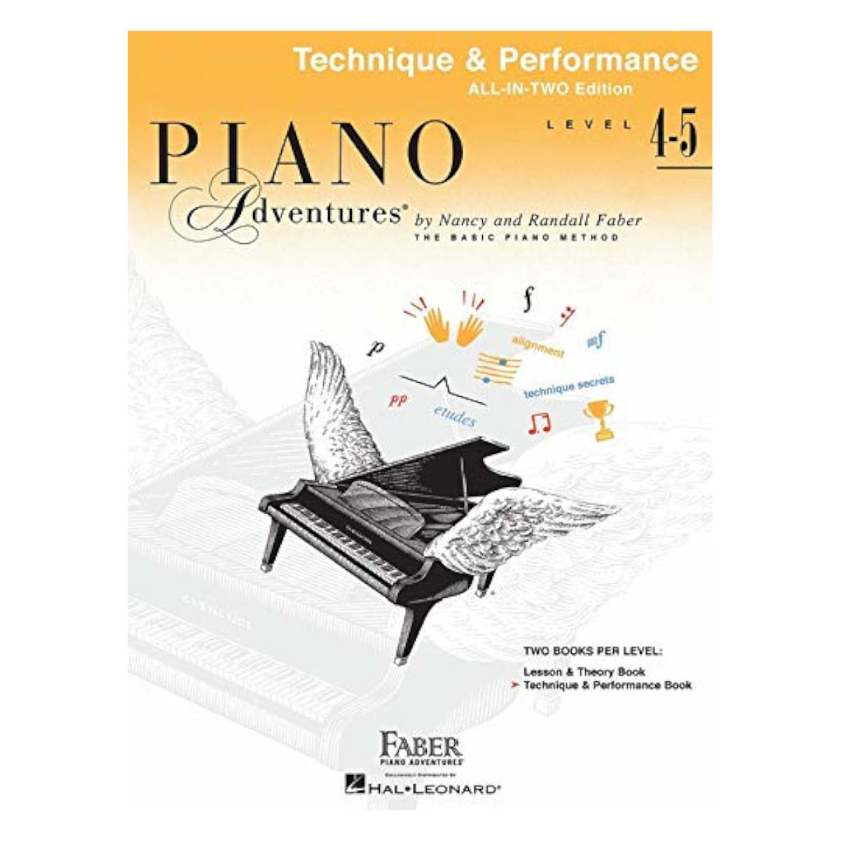 Piano Adventures, Technique & Performance, All-In-Two Edition -Level 4-5