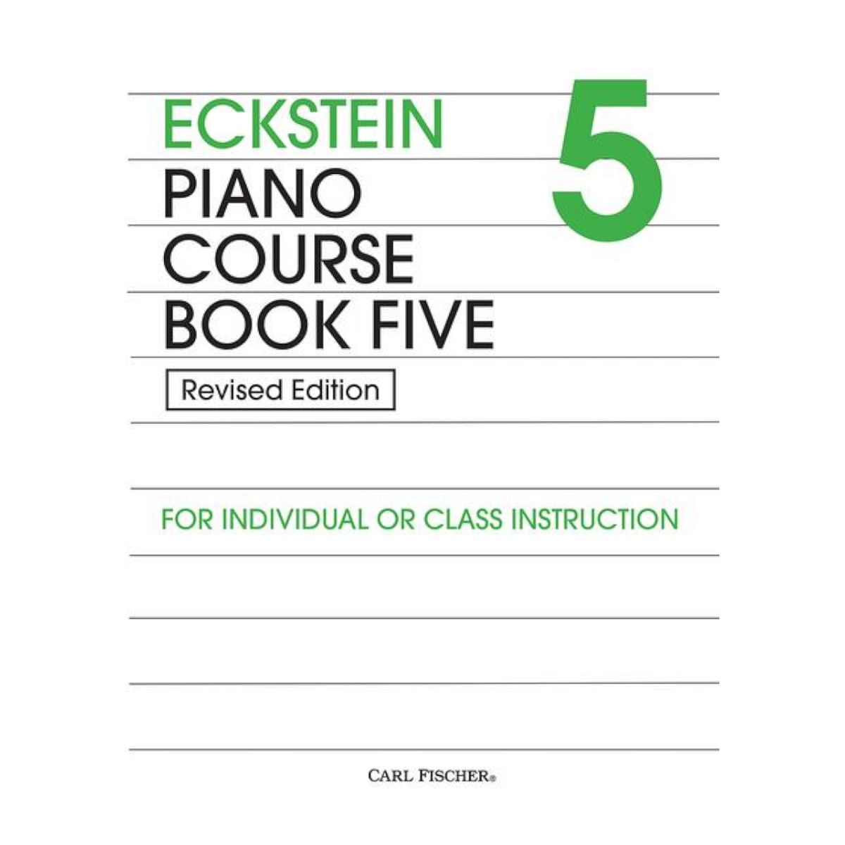 Eckstein Piano Course -5 -Revised Edition