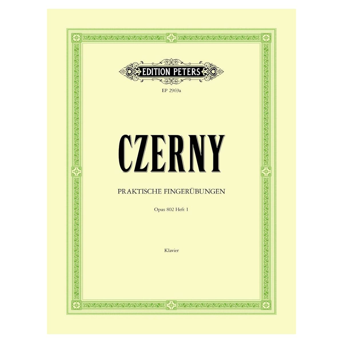 Czerny C, Practical Finger Exercises for Piano Op 802 Vol 1