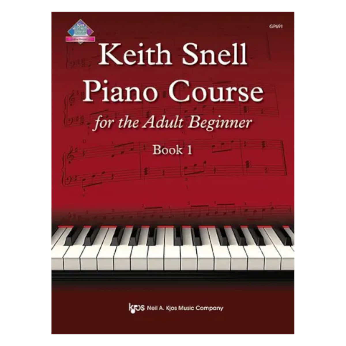 Snell Keith, Piano Course for Adult Beginner -1