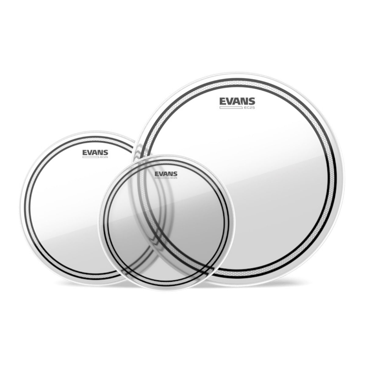 Evans, Drumhead Tom Pack, EC2 Coated SST - Batter, Standard ETP-EC2SCTD-S