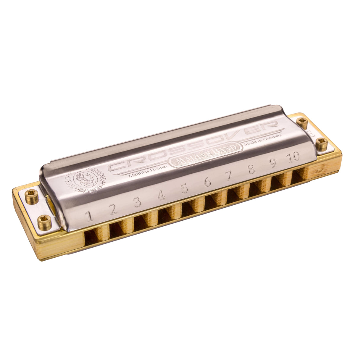 Hohner, Harmonica, Marine Band, Crossover -Key C, M2009016X