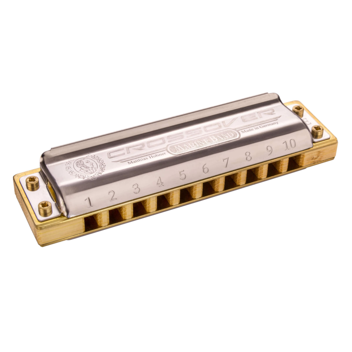 Hohner, Harmonica, Marine Band Crossover /Key F# M2009076