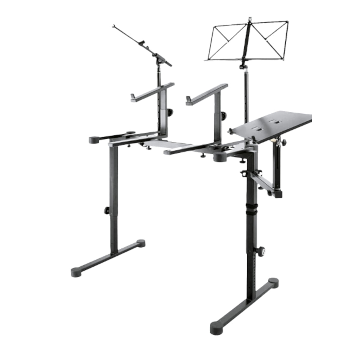 Konig & Meyer, Laptop Holder For Keyboard Stand -Black 18815-000-55