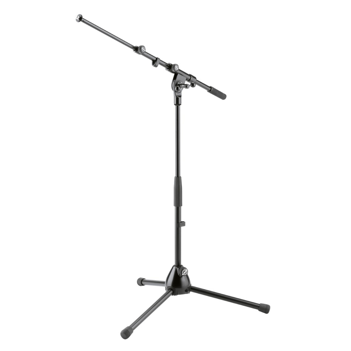 Konig & Meyer, Mic Stand with Boom Arm, Low Level, 3/8"-Black 25900-300-55