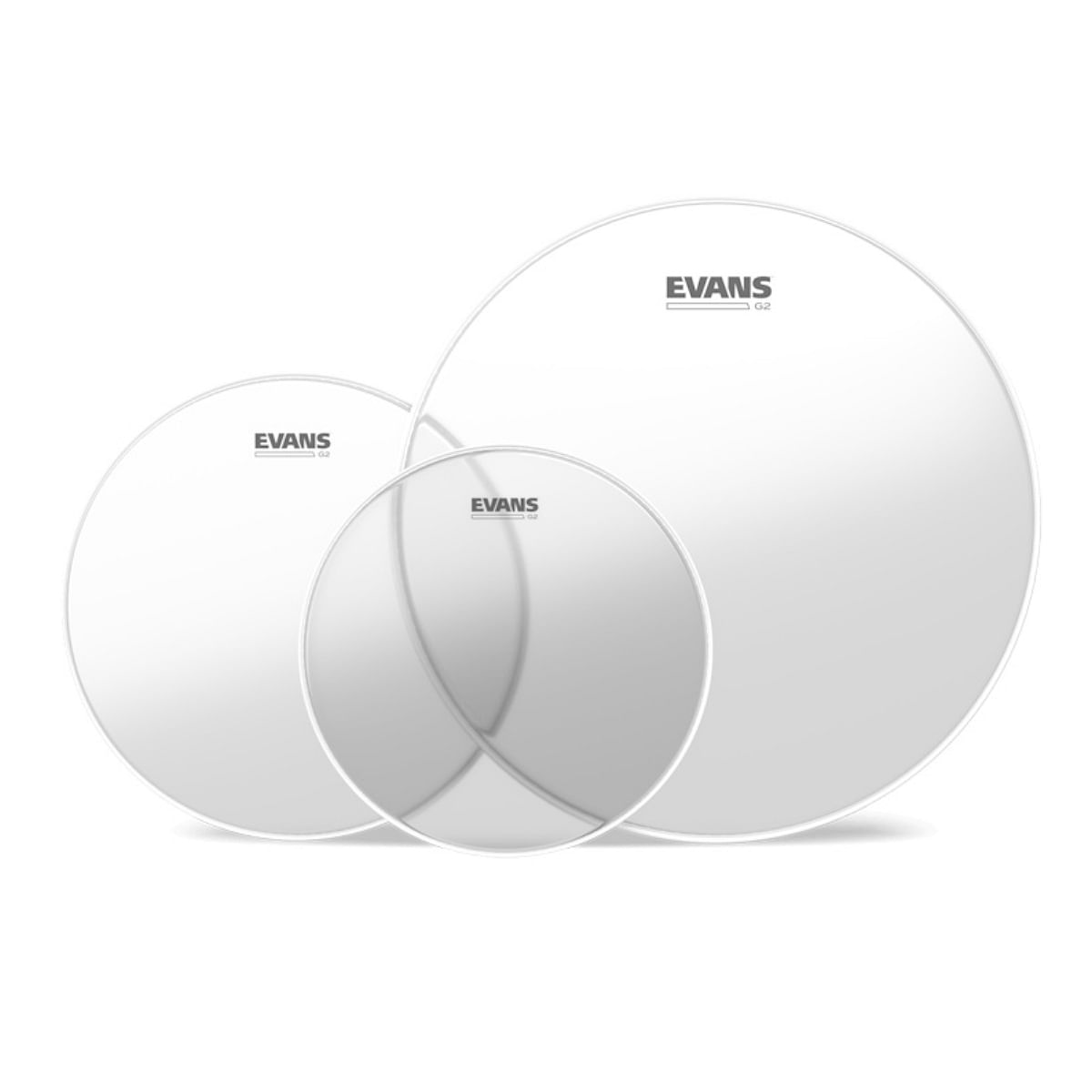 Evans, Drumhead, Tom Pack, G2 Clear-Hybrid ETP-G2CLR-R