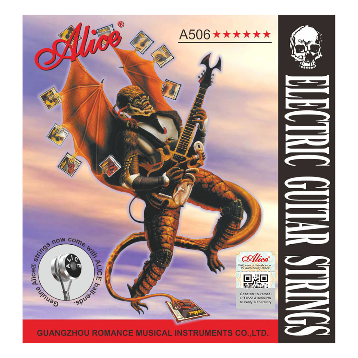 Alice, Electric Guitar Strings, Set A506