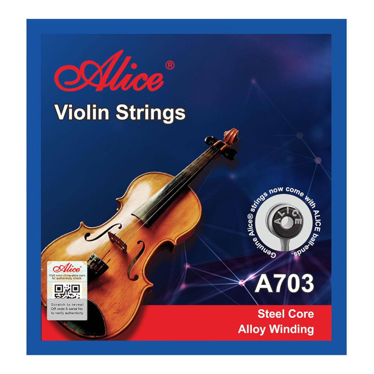 Alice, Violin Strings A703 -1(E)