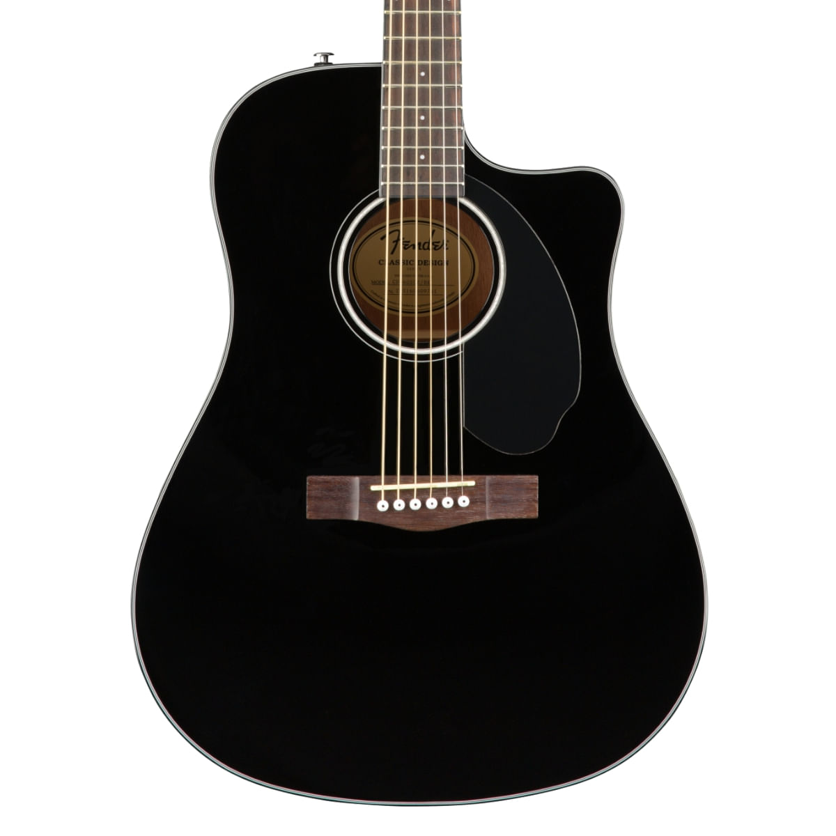 Fender, Acoustic Electric Guitar CD-60SCE -Black 0970113006