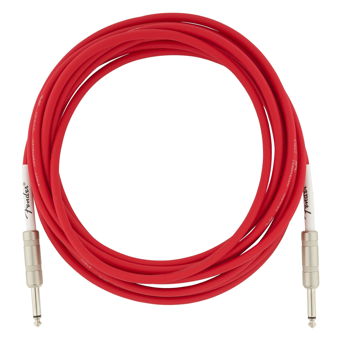 Fender, Guitar Cable 18.6 Feet, Original Series -Fiesta Red  FRD 0990520010