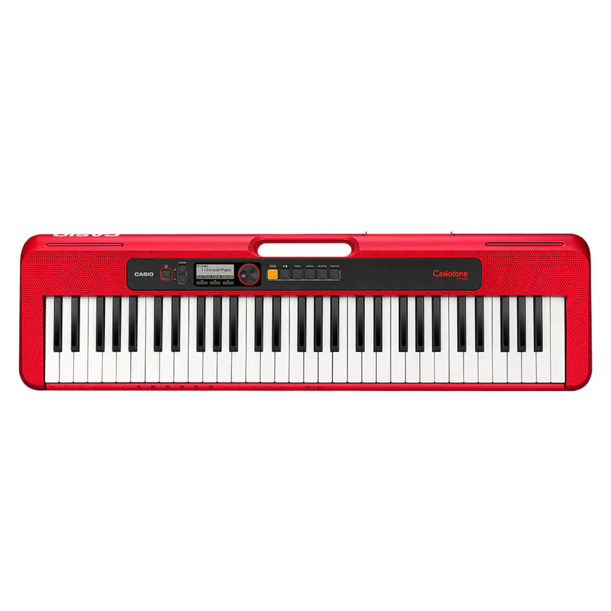 Casio, Electronic Keyboard CT-S200 with LAD-6 Adaptor -Red