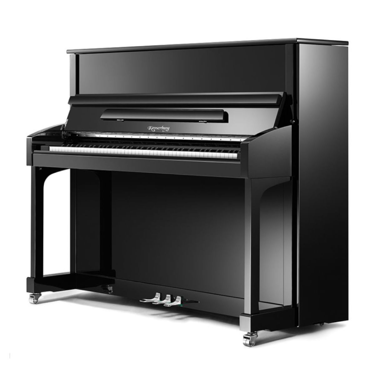 Kayserburg, Upright Piano KHA6 -Black (with Bench)
