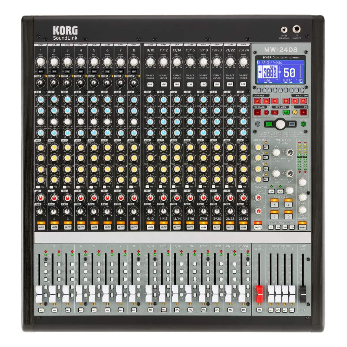 Korg, Audio Mixer MW-2408 BK
