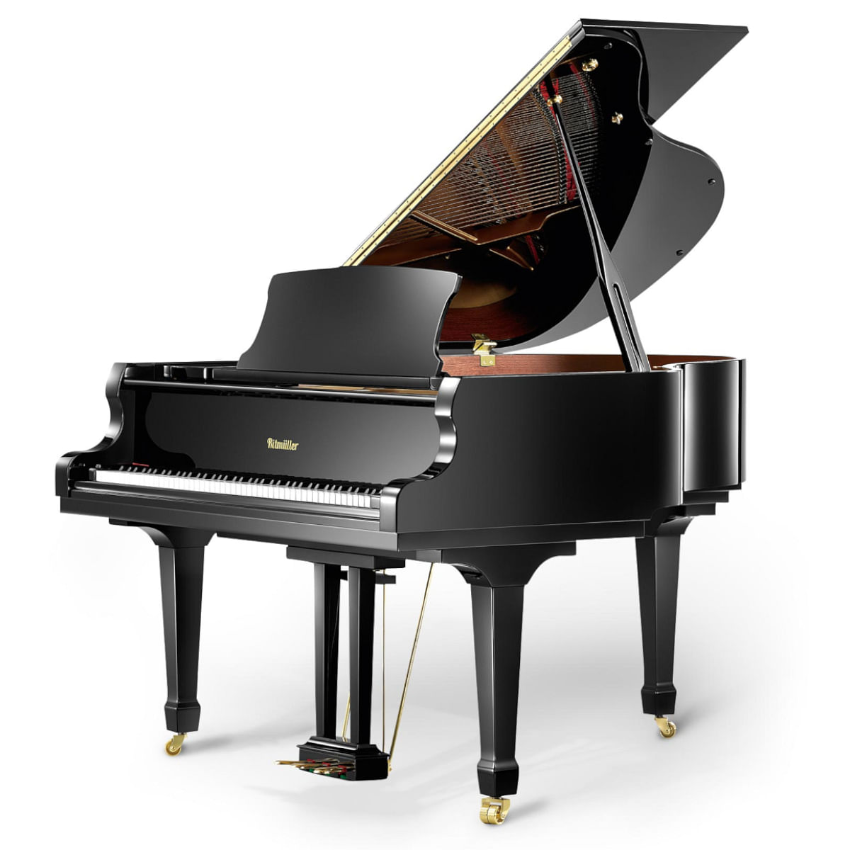 Ritmuller, Grand Piano RS150 -Black (with Bench)