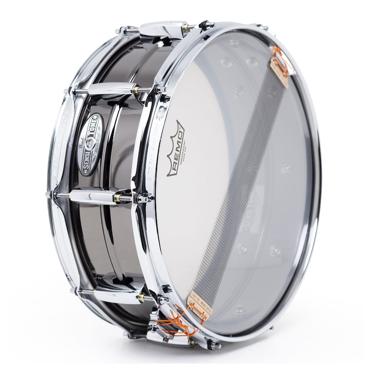 Pearl steel shell rusted snaredrumスネアドラム Pearl Steel Snare