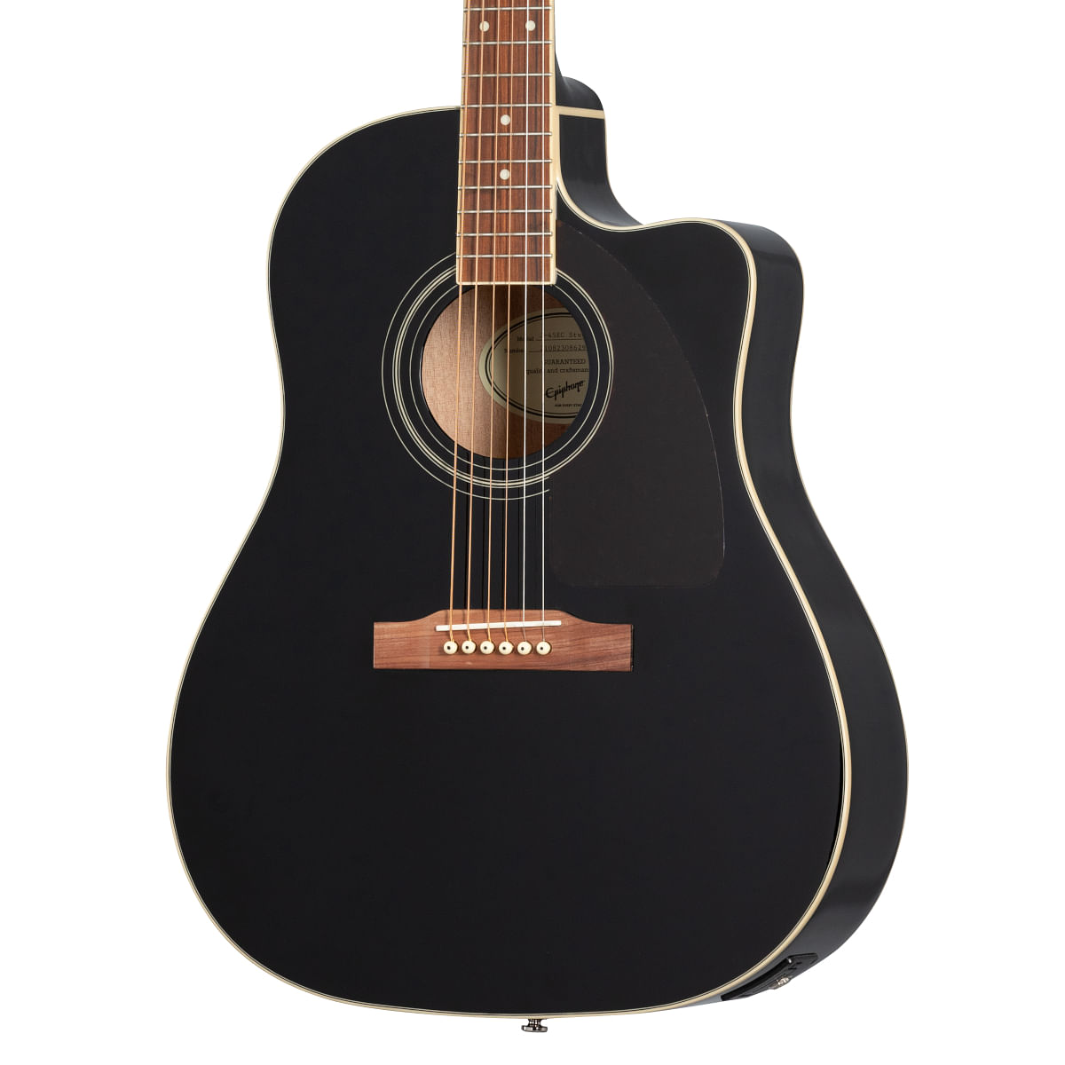 Epiphone, Acoustic Electric Guitar, J-45 EC Studio -Ebony EE2SEBNH3
