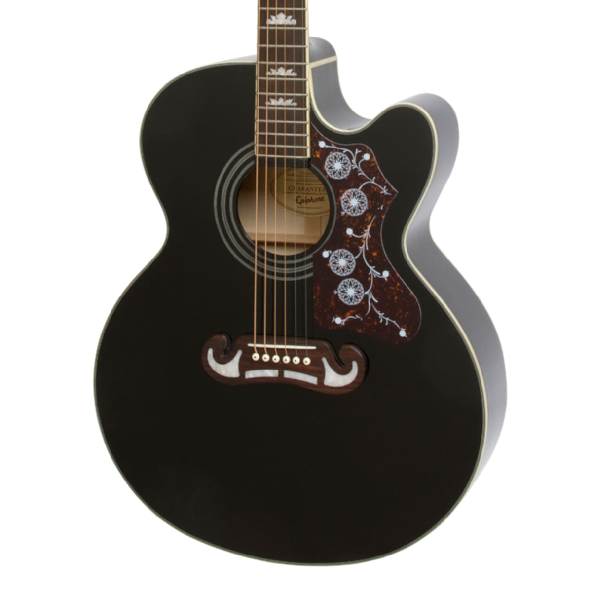 Epiphone, Acoustic Electric Guitar, J-200EC Studio -Black EEJ2BKGH1