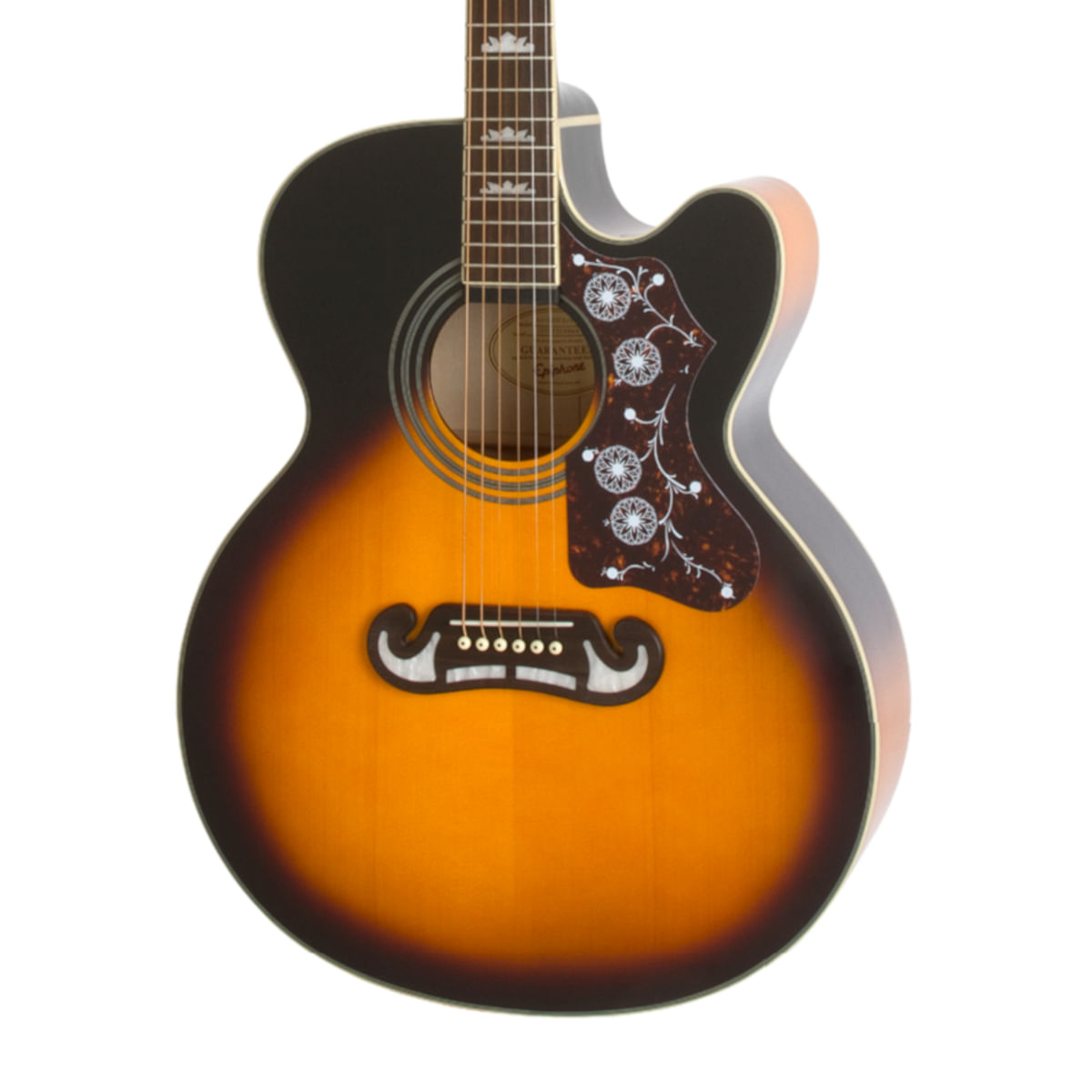 Epiphone, Acoustic Electric Guitar, J-200EC Studio -Vintage Sunburst EEJ2VSGH1