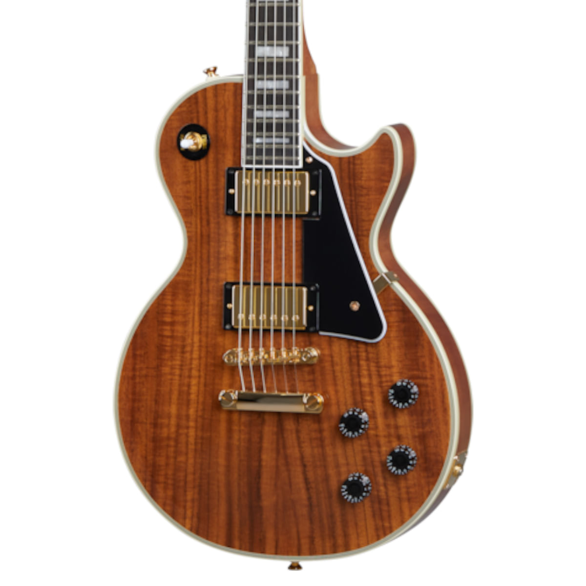 Epiphone, Electric Guitar, Les Paul Custom, Koa -Natural EILCKNAGH3