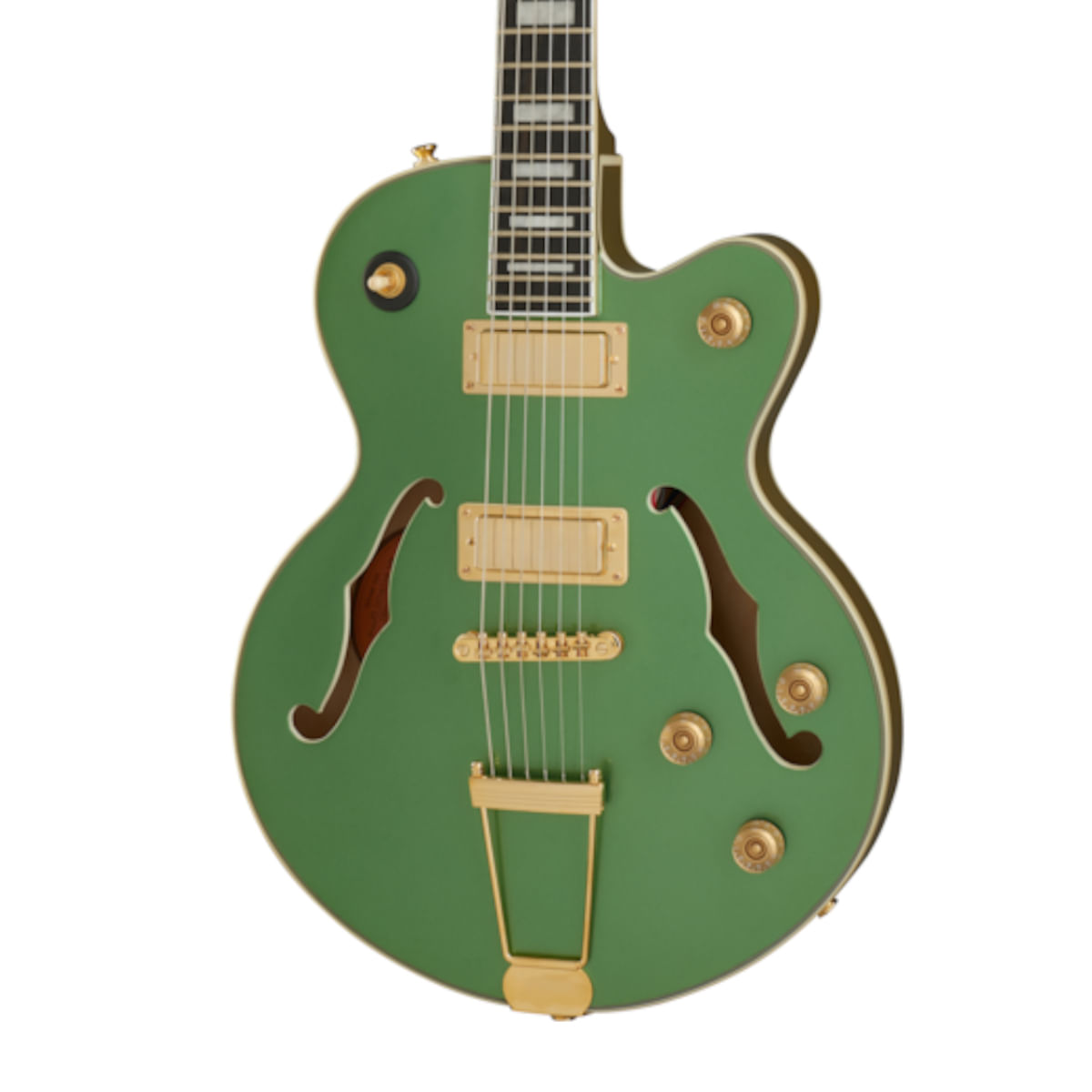 Epiphone, Electric Guitar, Uptown Kat ES -Emerald Green Metallic ETUEEGMGH1
