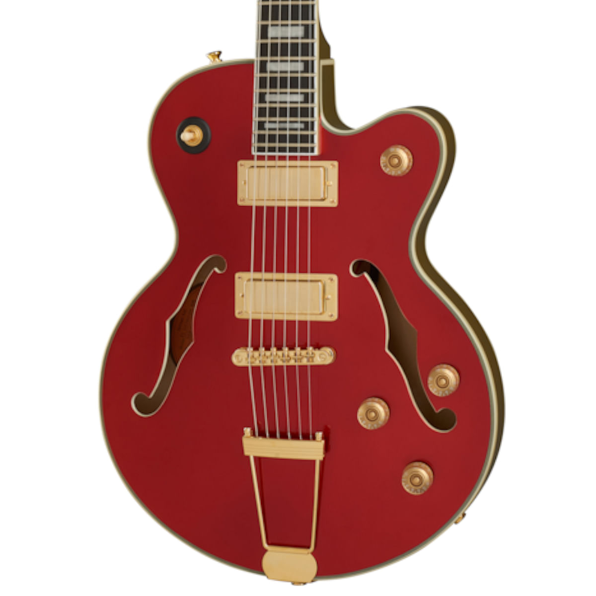 Epiphone, Electric Guitar, Uptown Kat ES -Ruby Red Metallic ETUERUMGH1