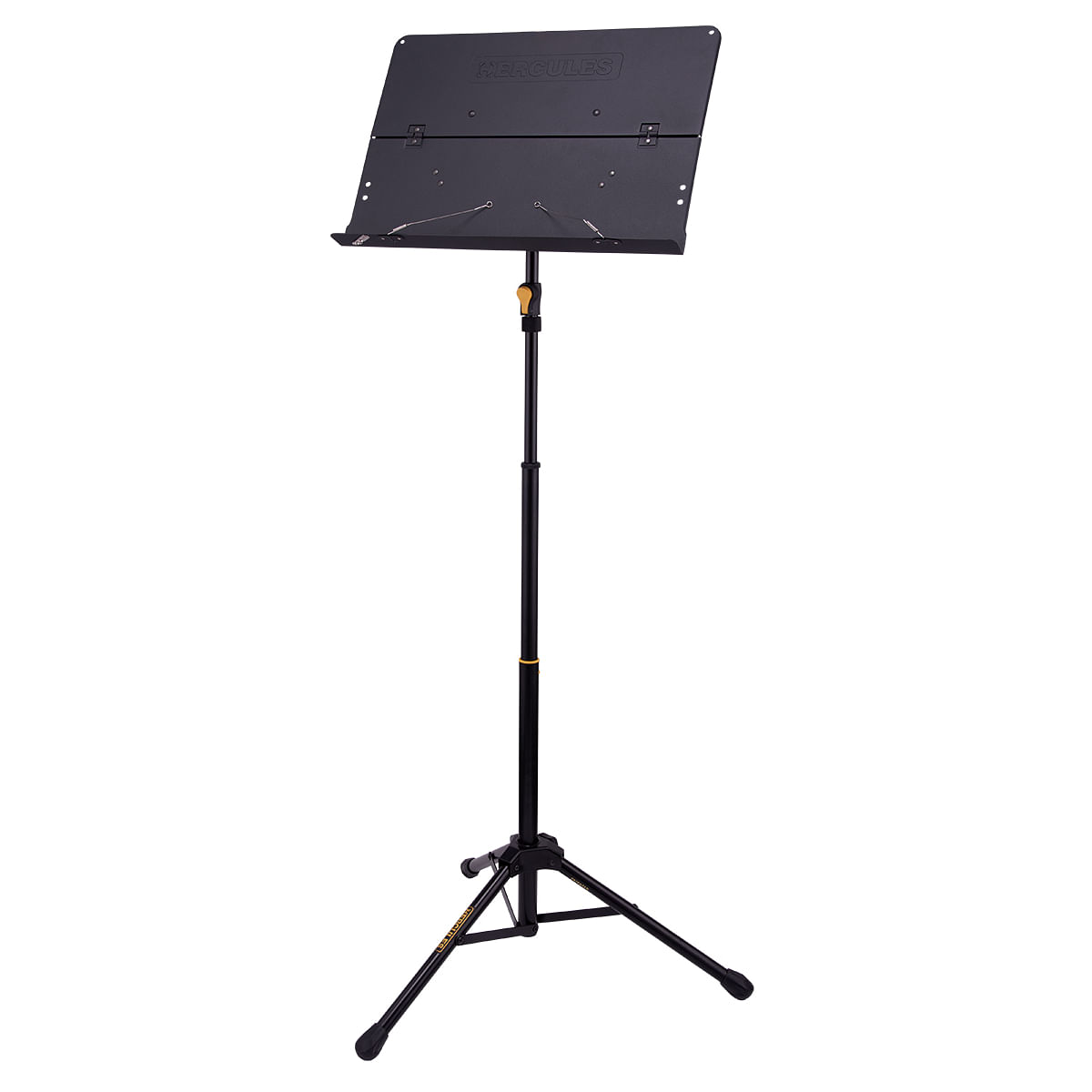 Hercules, Music Stand, Quik-N-EZ 3-Section, with Foldable Desk BS408B PLUS