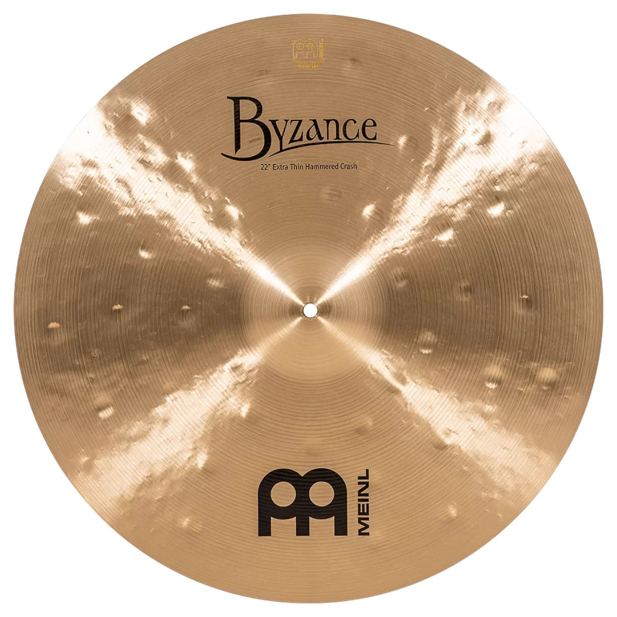 Meinl, Cymbals, Byzance, Traditional, Extra Thin Hammered Crash 22" (56cm) B22ETHC