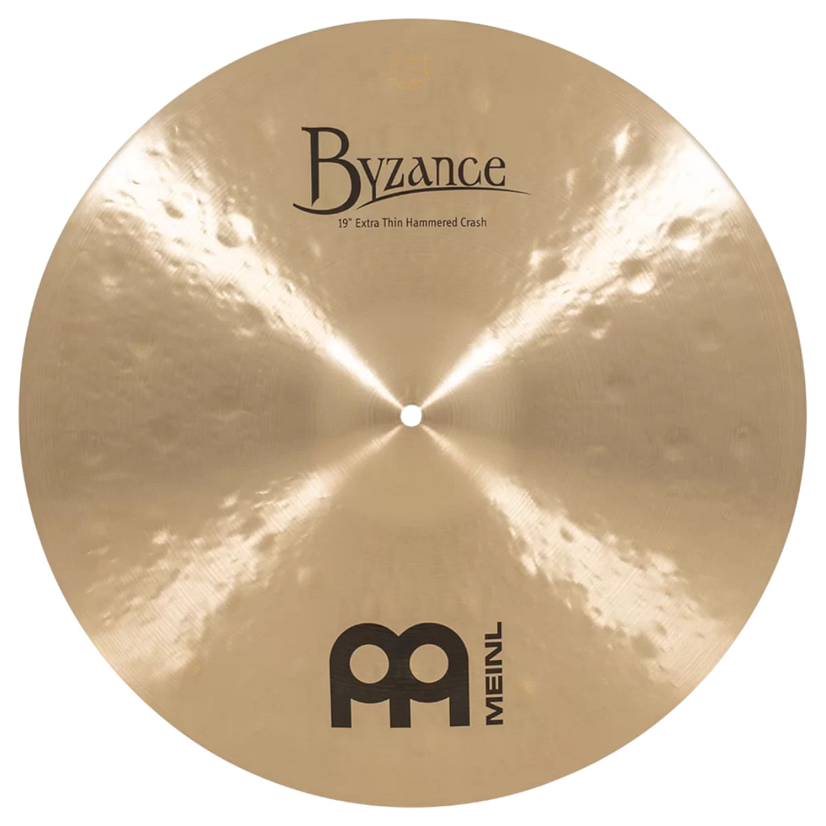 Meinl, Cymbals, Byzance, Traditional, Extra Thin, Hammered Crash 19" (48cm) B19ETHC