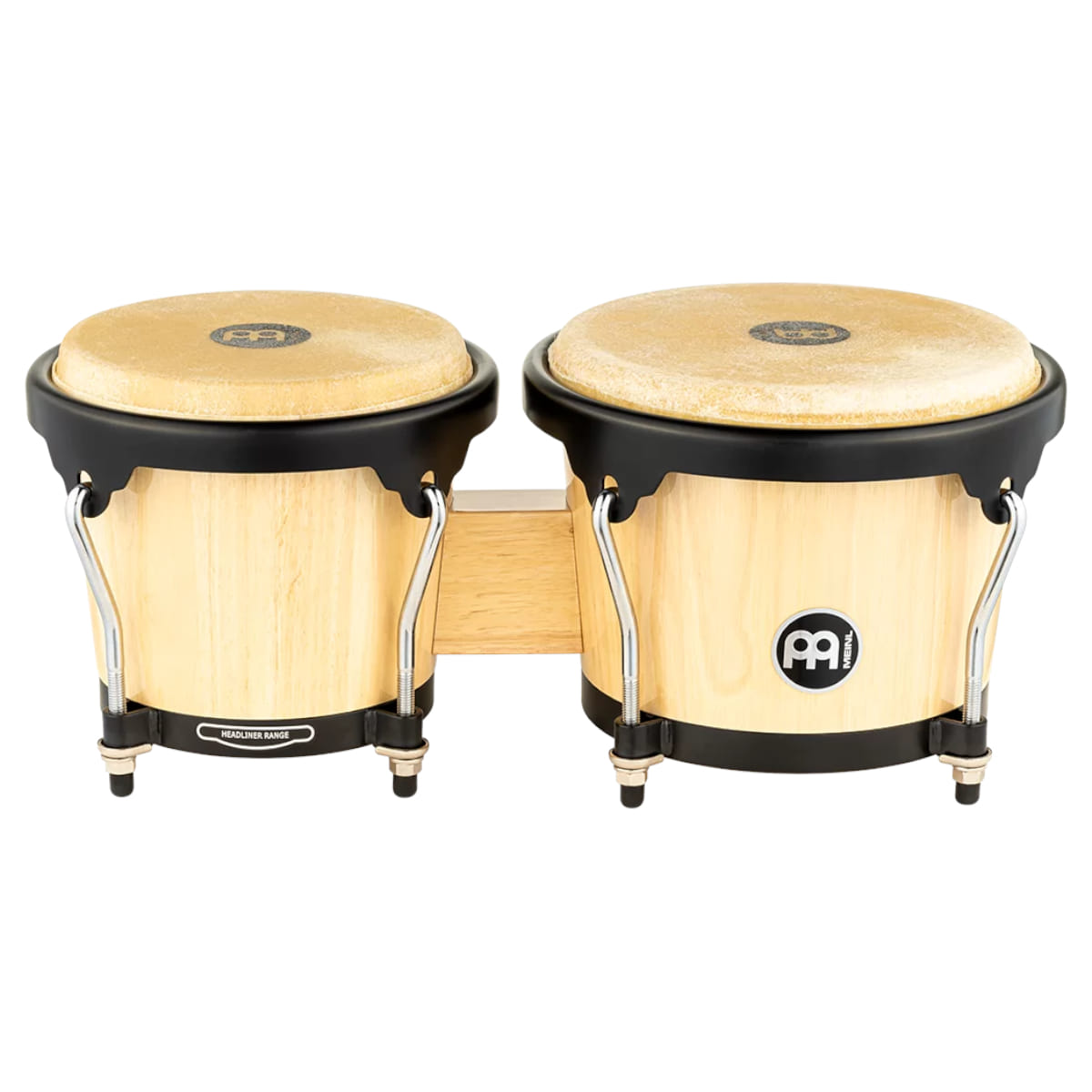 Meinl, Bongo, Wood, Headliner Series -Natural HB100NT