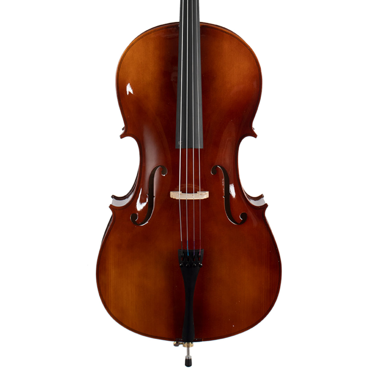 Granada, Cello, Andante-G, Complete w/Bow & Case, 1/8 Size -Glossy Finish