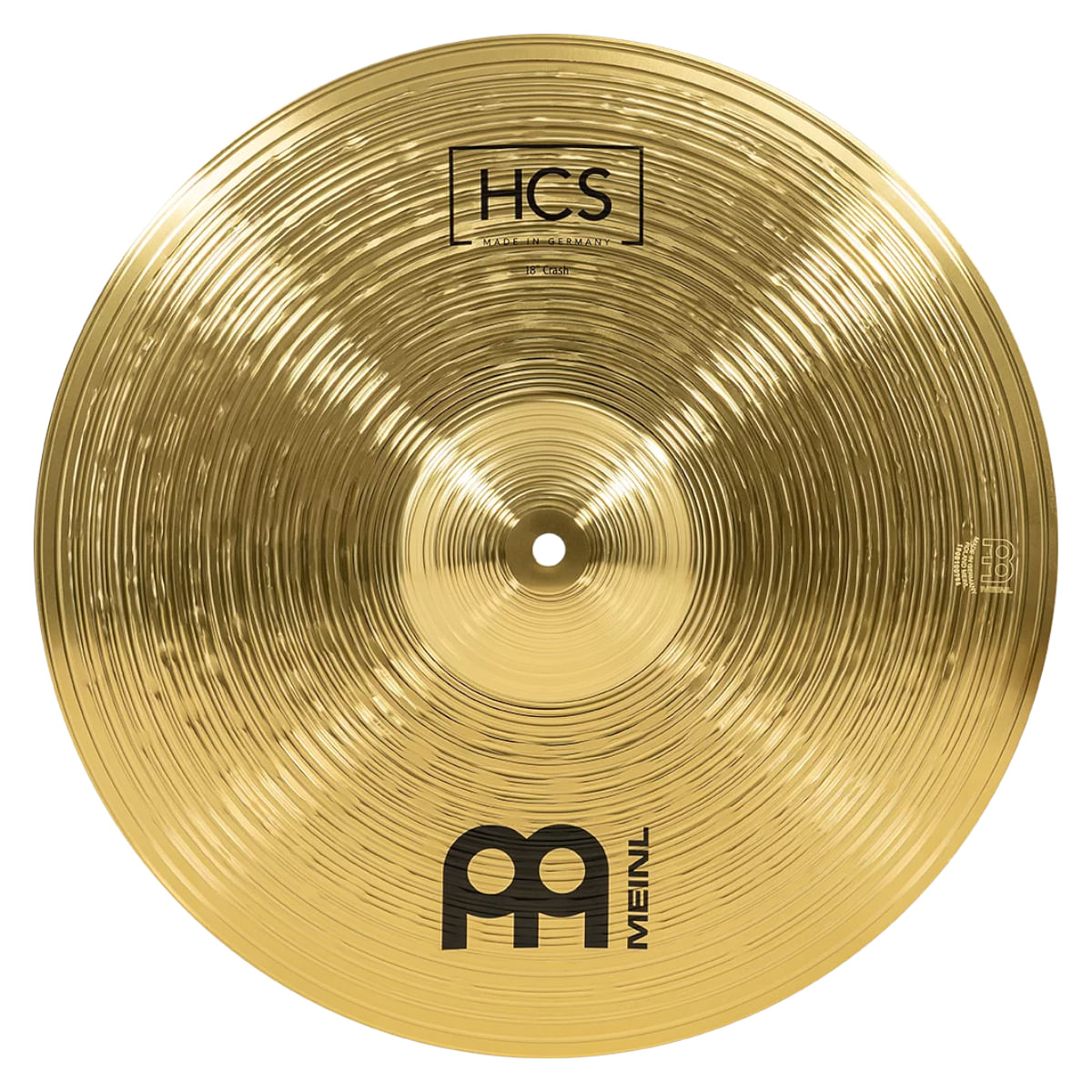 Meinl, Cymbals, HCS 18"(46 cm) Crash HCS18C