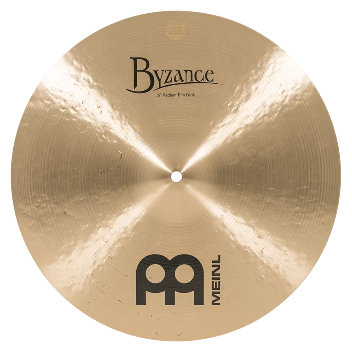 Meinl, Cymbals, Byzance, Traditional, Medium Thin Crash 16"(41cm) B16MTC