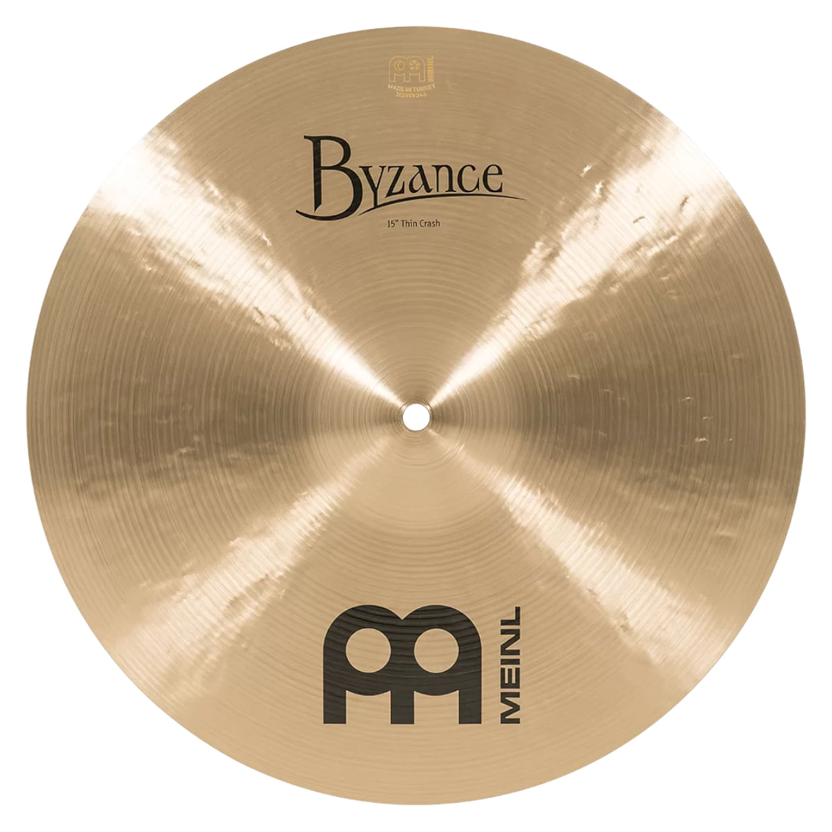 Meinl, Cymbals, Byzance, Traditional, Thin Crash 15"(38cm) B15TC