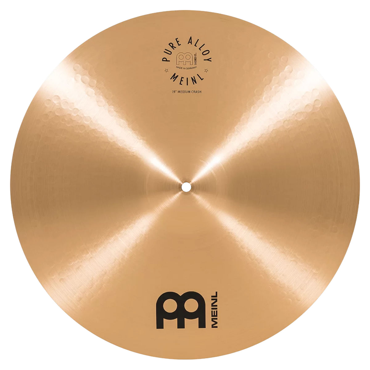 Meinl, Cymbals, Pure Alloy, 19" (48cm) Medium Crash Traditional PA19MC