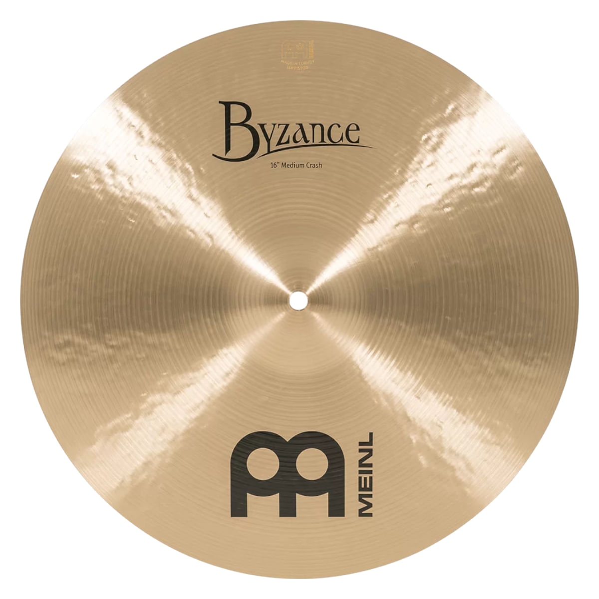 Meinl, Cymbals, Byzance, Traditional, 16" (41cm) Medium Crash B16MC